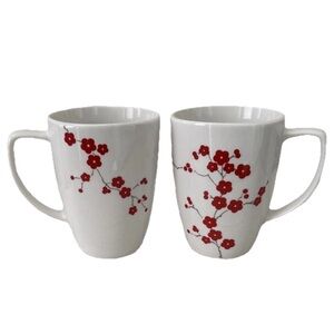 Corning Corelle Hanami Garden  Mug Coffee Tea Flowers Set Of 2